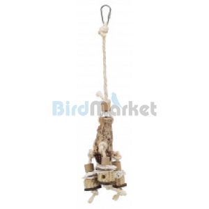 Παιχνίδι Φυσικό Με Κορμό Από Μαόνι 30cm