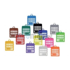 Εγχρωμος Πλαστικός Δακτύλιος Σήμανσης 2,5mm