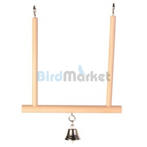 Koύνια Ξύλινη Με Κουδούνι 