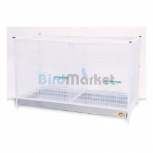 Kλούβα Πτηνών Με Χώρισμα Οροφος