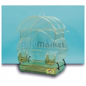 Κλουβι Στρογγυλο ΑΑ Χρυσό