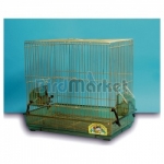 Κλουβί Τετράγωνο Χρυσό