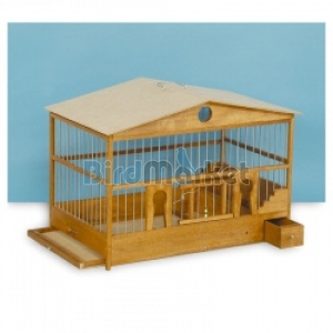 Ξύλινο Γαλιαντρόκλουβο Με Δίχτυ Οροφής