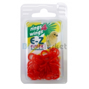 Εγχρωμα Δακτυλίδια Σιλικόνης 50τεμ. 