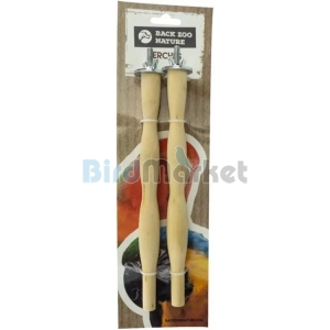 Back Zoo Wood Perch Duo 23cm