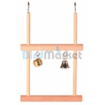 Κούνια Διπλή Με Κουδουνάκια