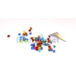 Δακτυλίδια Πολύχρωμα Πλαστικά  100Τεμ.