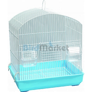 Κλουβί  Γίγας Οβάλ Λευκό