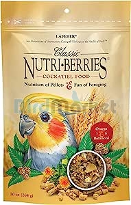 Lafeber 's Nutri-Berries Cockatiel Food  284gr