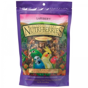 Lafeber 's Nutri-Berries Sunny Orchard Parakeets 284gr