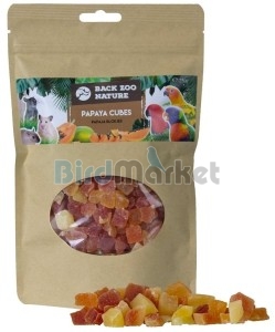 Back Zoo Nature Papaya Cubes 50gr