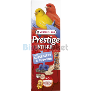 Versele Laga Prestige Sticks Canary Superseeds And Flowers -  2 Pieces