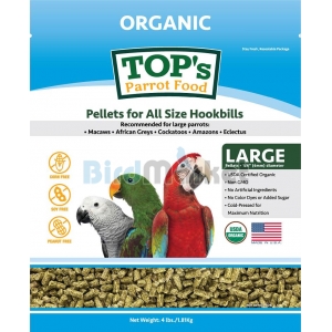 Top's Parrot Food Large Pellets 453gr