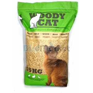 Woody Cat - Υπόστρωμα Pellet - 15 kg