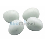 Αυγά Πλαστικά  Καναρινιών Λευκά